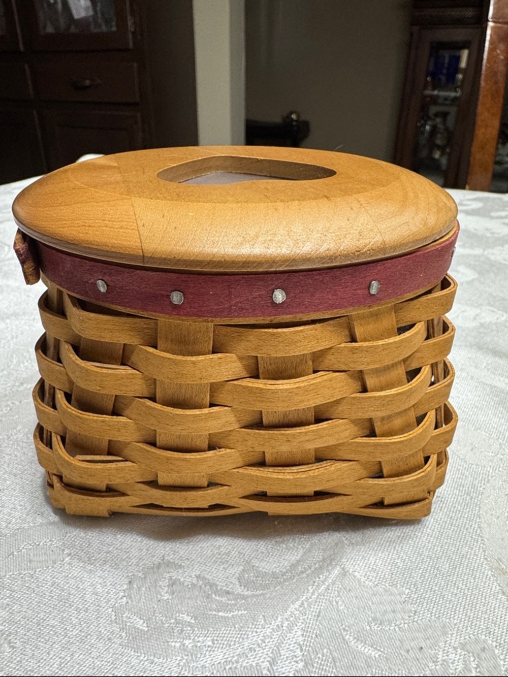 Longerberger 2005 Hostess Appreciation basket w/ liner. - Picture 4 of 9
